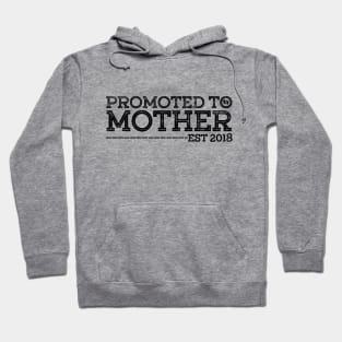 Promoted To Mother 2018 Hoodie